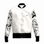 'Bayahibe Rose' JAIME™ Button-Up Bomber Jacket