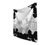 JAIME™ Logo Silk Scarf in B&W