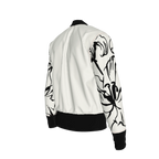 'Bayahibe Rose' JAIME™ Button-Up Bomber Jacket