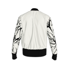 'Bayahibe Rose' JAIME™ Button-Up Bomber Jacket