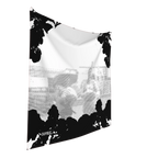 JAIME™ Logo Silk Scarf in B&W