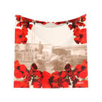 JAIME™ Logo Silk Scarf in Sepia