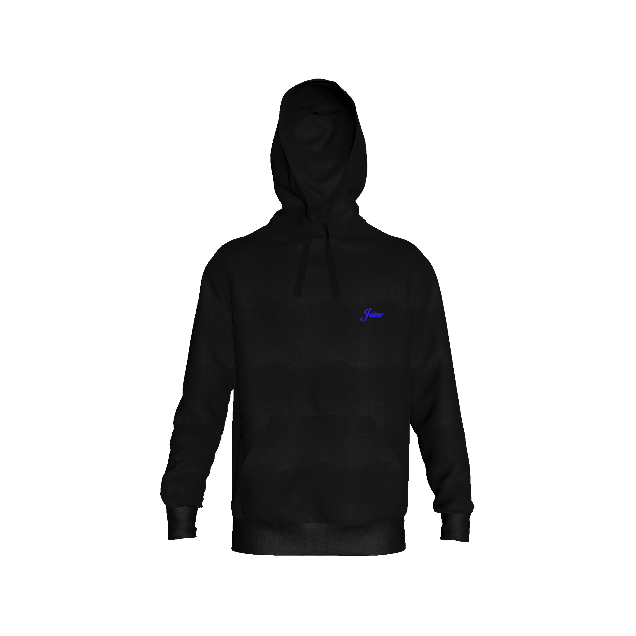 'Llaves del Cibao' Hoodie in Azúcar Azul Oscuro