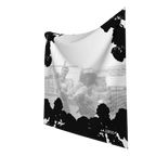 JAIME™ Logo Silk Scarf in B&W