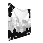 JAIME™ Logo Silk Scarf in B&W